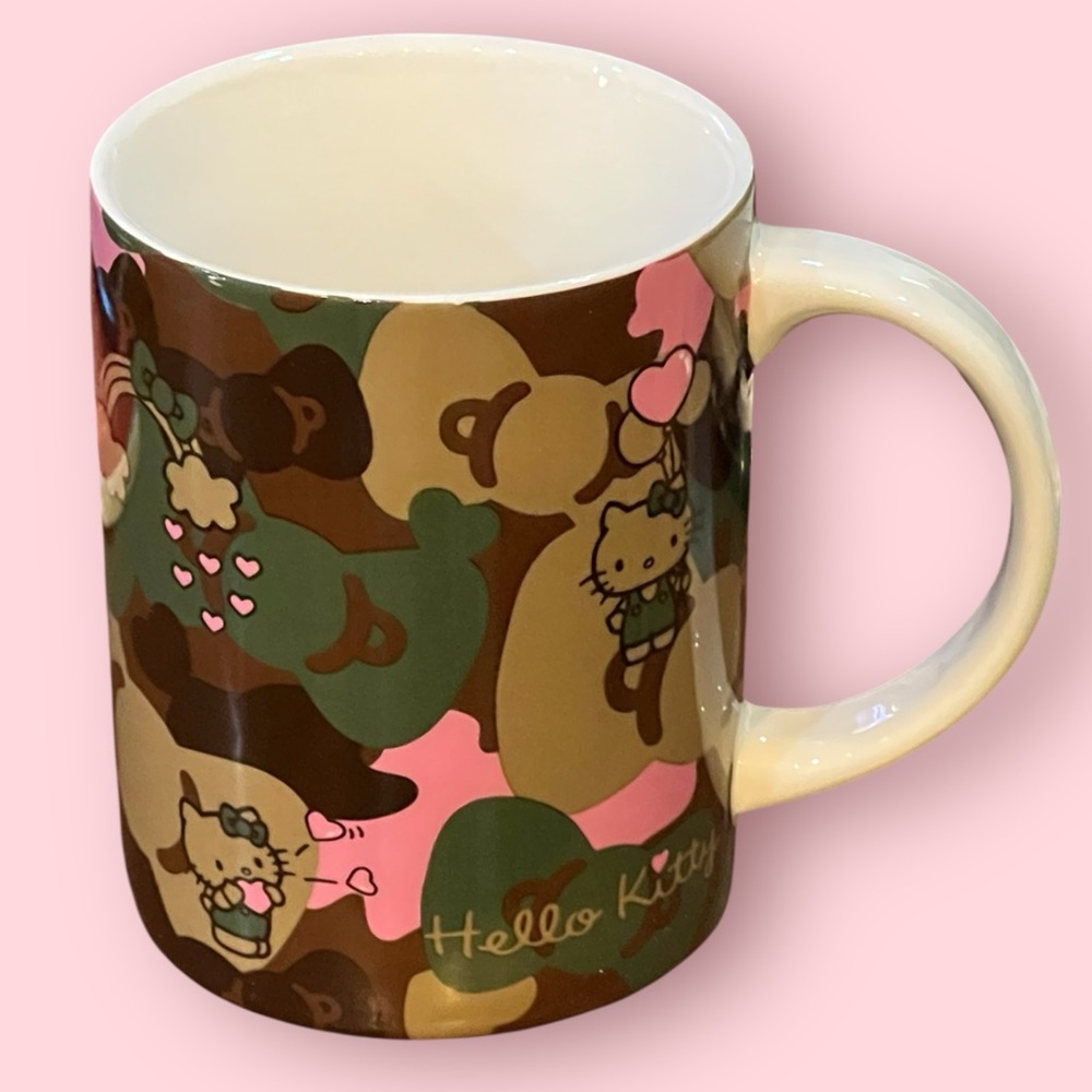 Sanrio Hello Kitty Ceramic Cup / Mug (Camouflage)